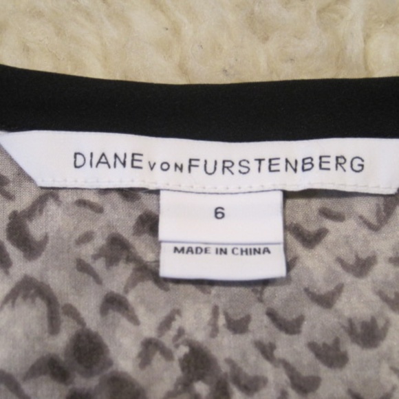 Diane Von Furstenberg Lane Chiffon Blouse - Picture 9 of 12